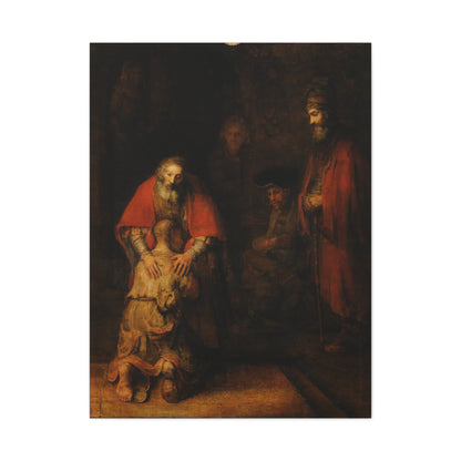 The Return of the Prodigal Son By Rembrandt