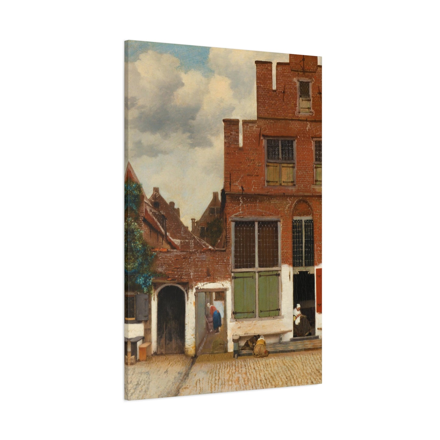 The Little Street By Johannes Vermeer