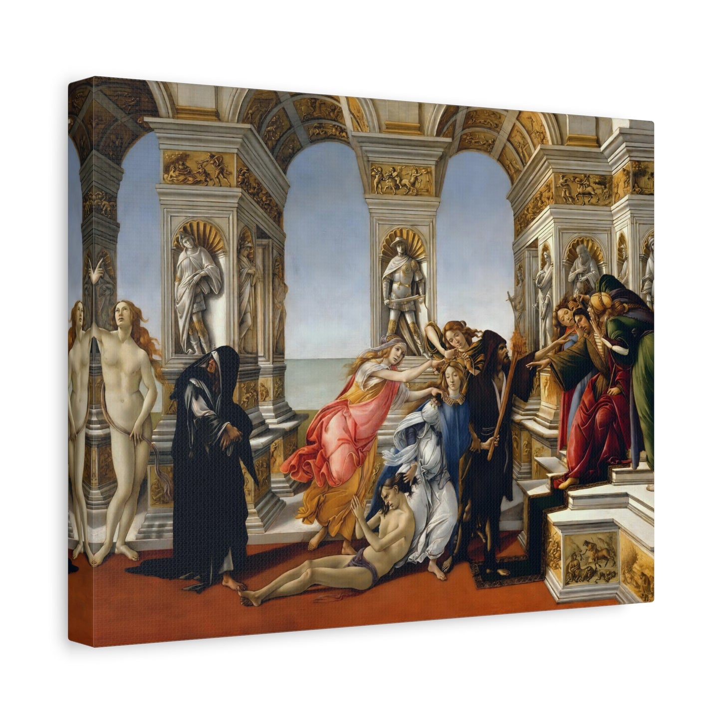 Calumny of Apelles By Sandro Botticelli