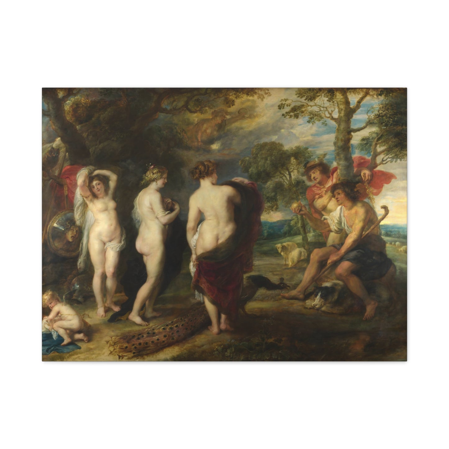 The Judgement of Paris By Peter Paul Rubens