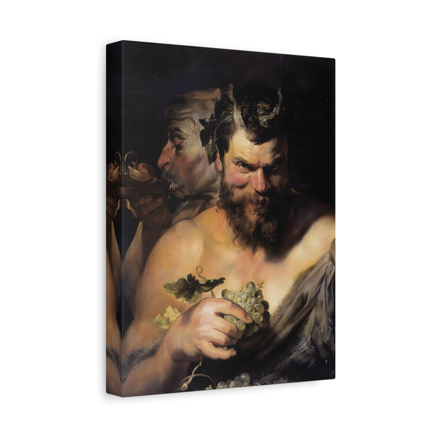 Two Satyrs By Peter Paul Rubens