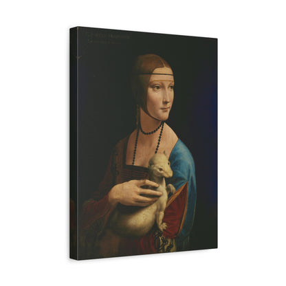 Lady with an Ermine By Leonardo da Vinci