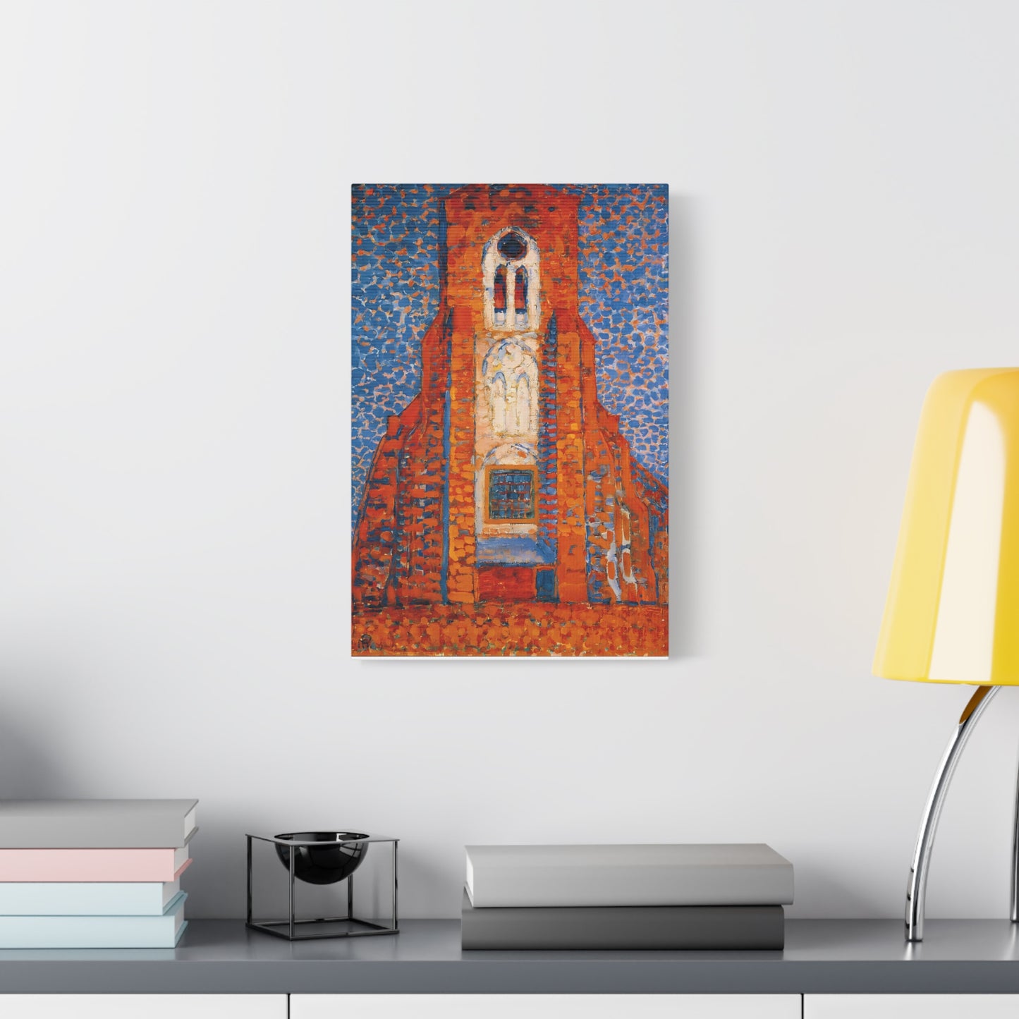 Sun, Church in Zeeland By Mondrian