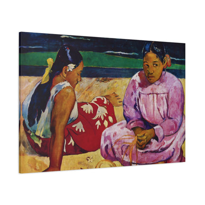 Tahitian Women on the Beach By Eugène Henri Paul Gauguin