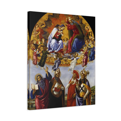 San Marco Altarpiece By Sandro Botticelli