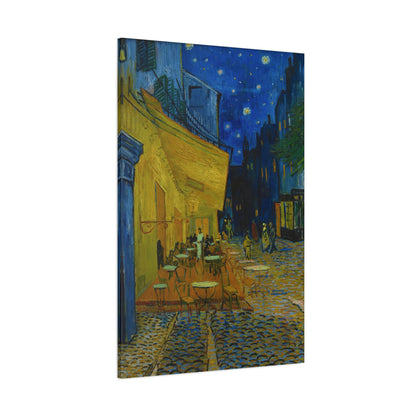 Café Terrace at Night By Vincent van Gogh