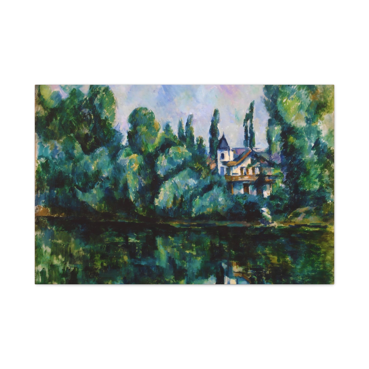 Banks of the Marne By Paul Cézanne