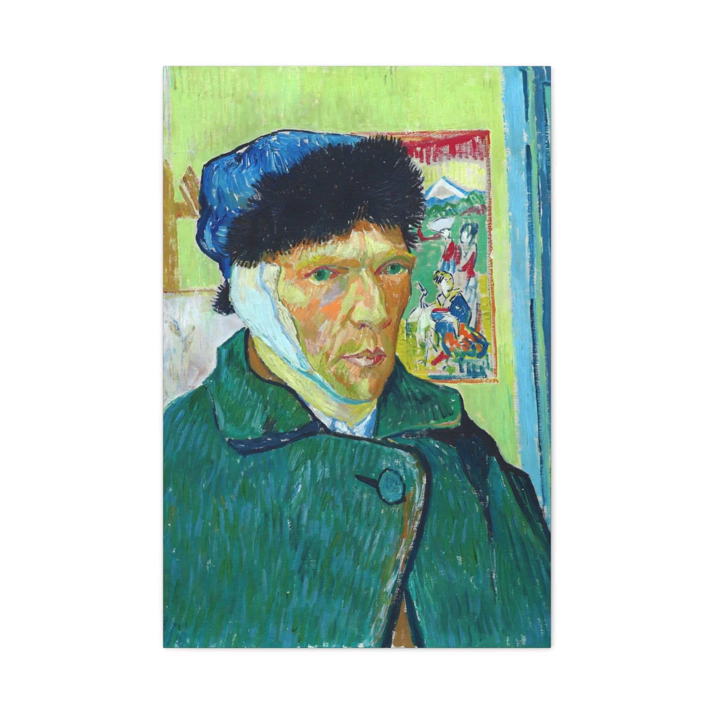 Self-Portrait with Bandaged Ear By Vincent van Gogh