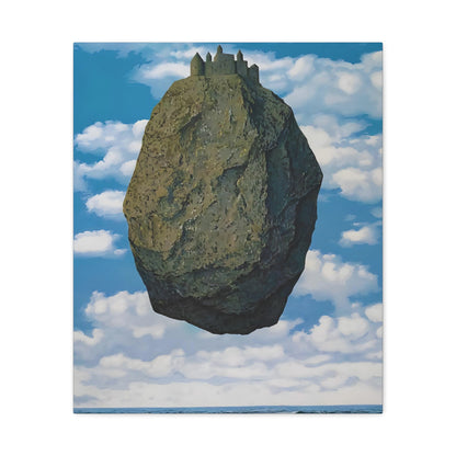 The Castle of the Pyrenees By René Magritte