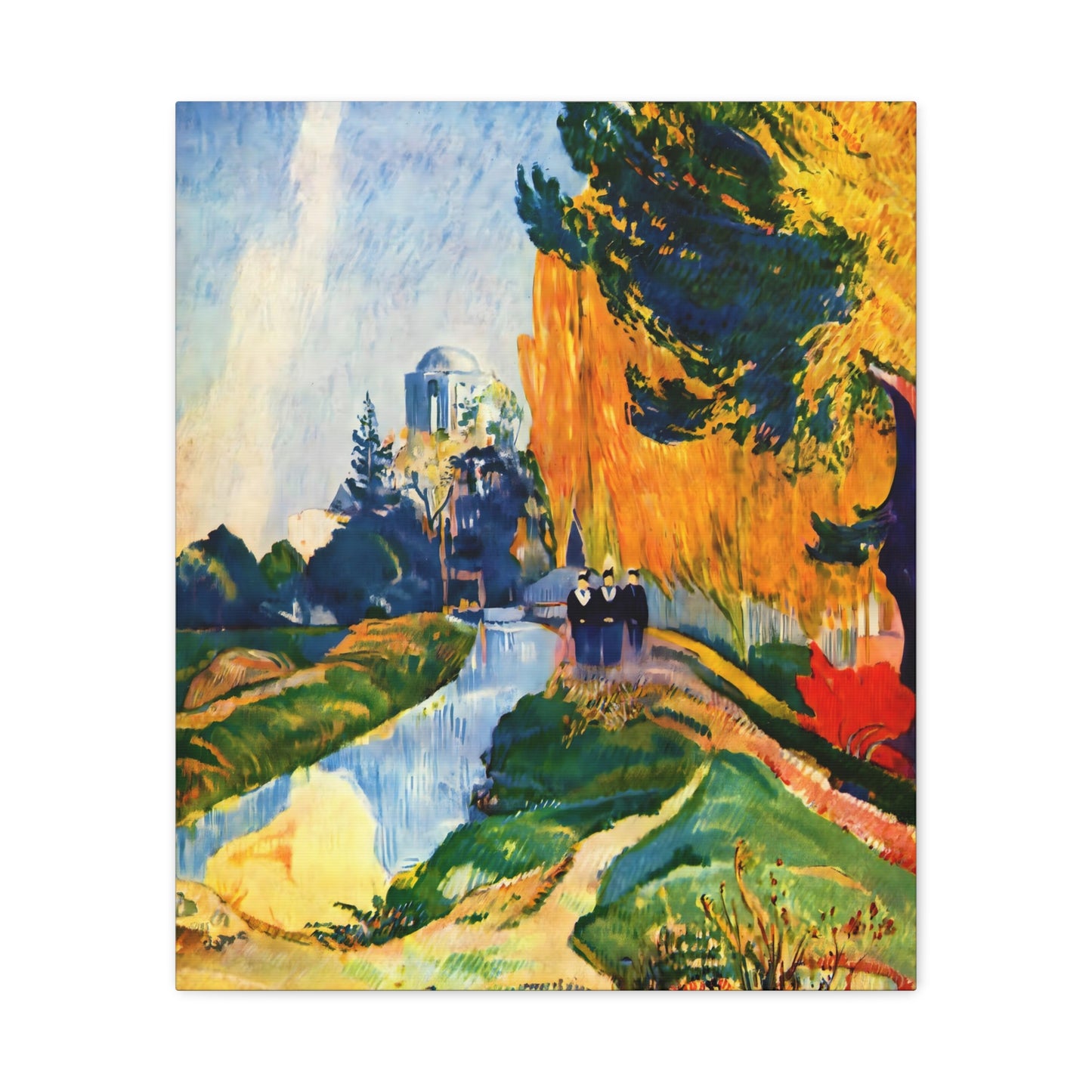 Les Alyscamps By Eugène Henri Paul Gauguin