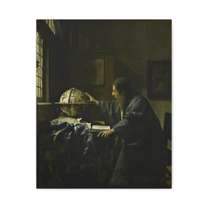 The Astronomer By Johannes Vermeer