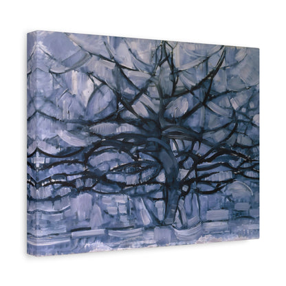 Gray Tree By Piet Mondrian