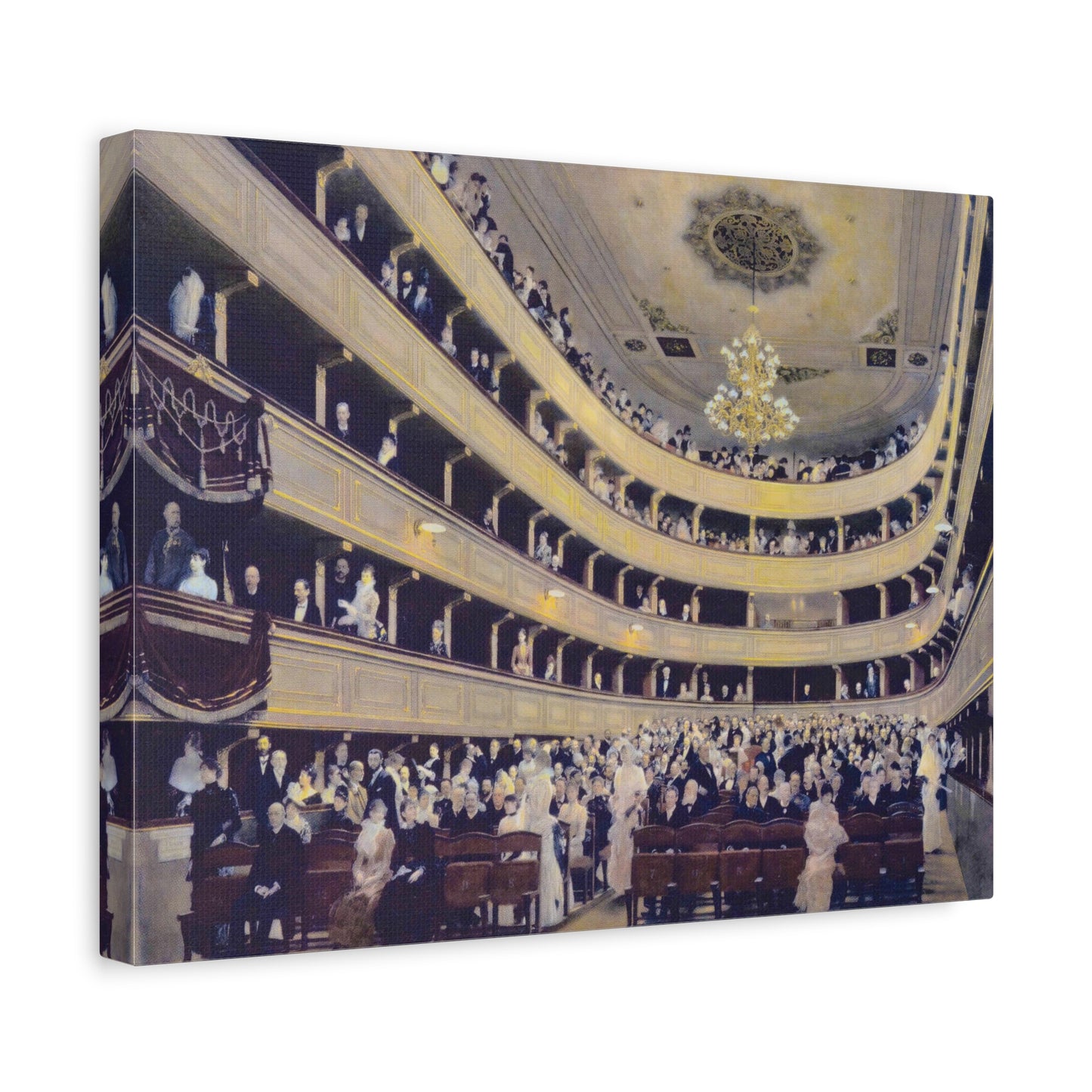 The Old Burgtheater By Gustav Klimt