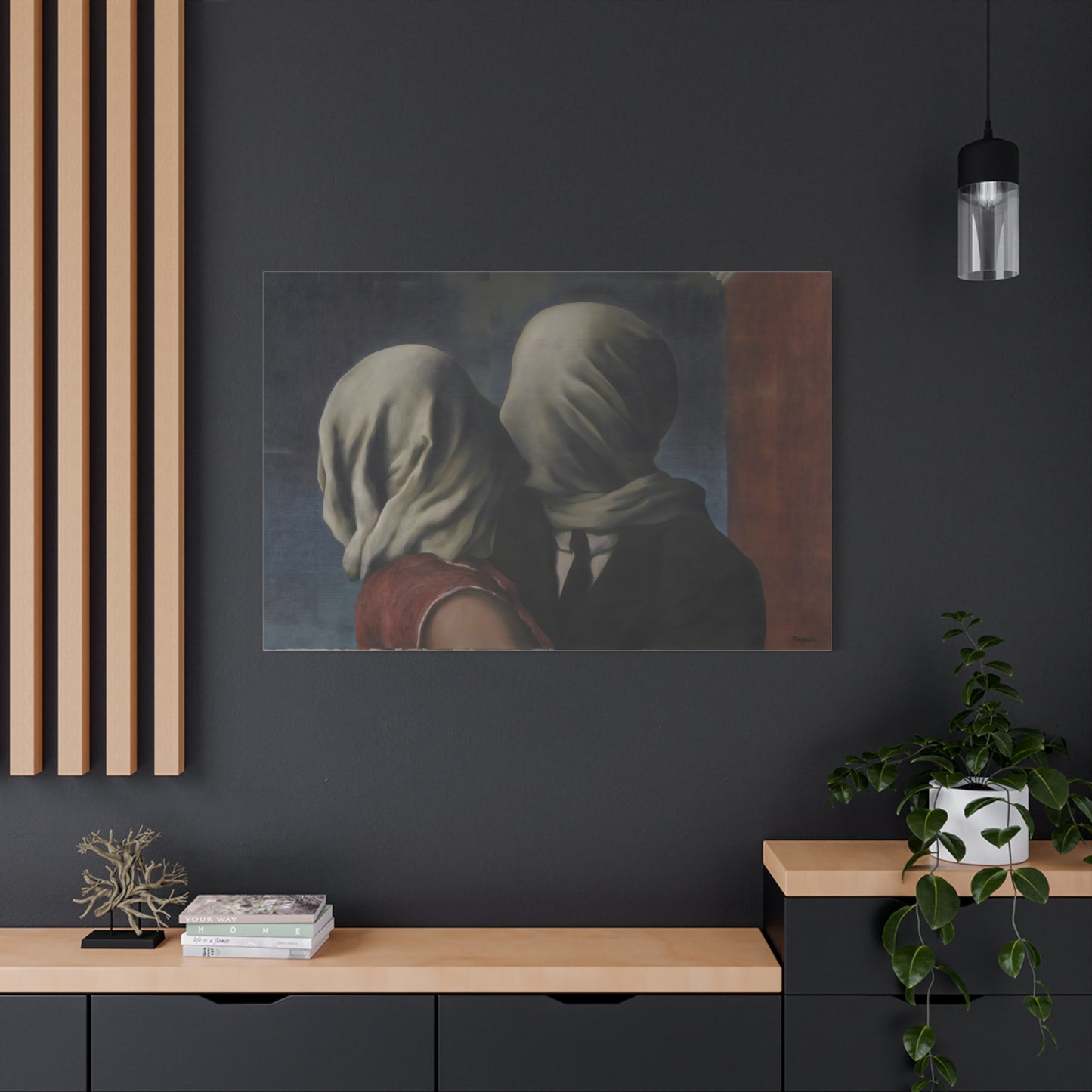 Les Amants Magritte By René Magritte