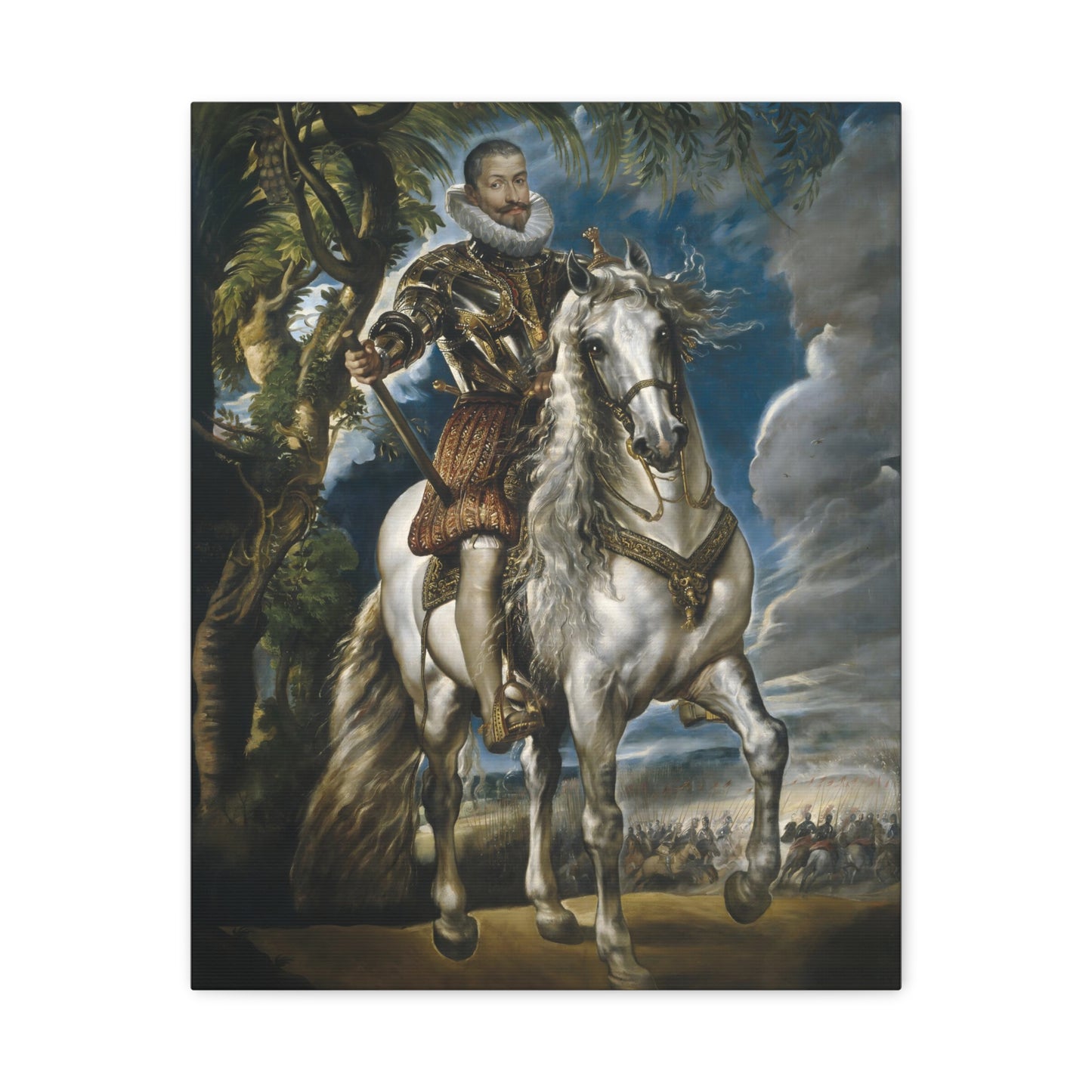 Equestrian Portrait of the Duke of Lerma By Peter Paul Rubens