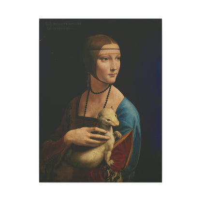 Lady with an Ermine By Leonardo da Vinci