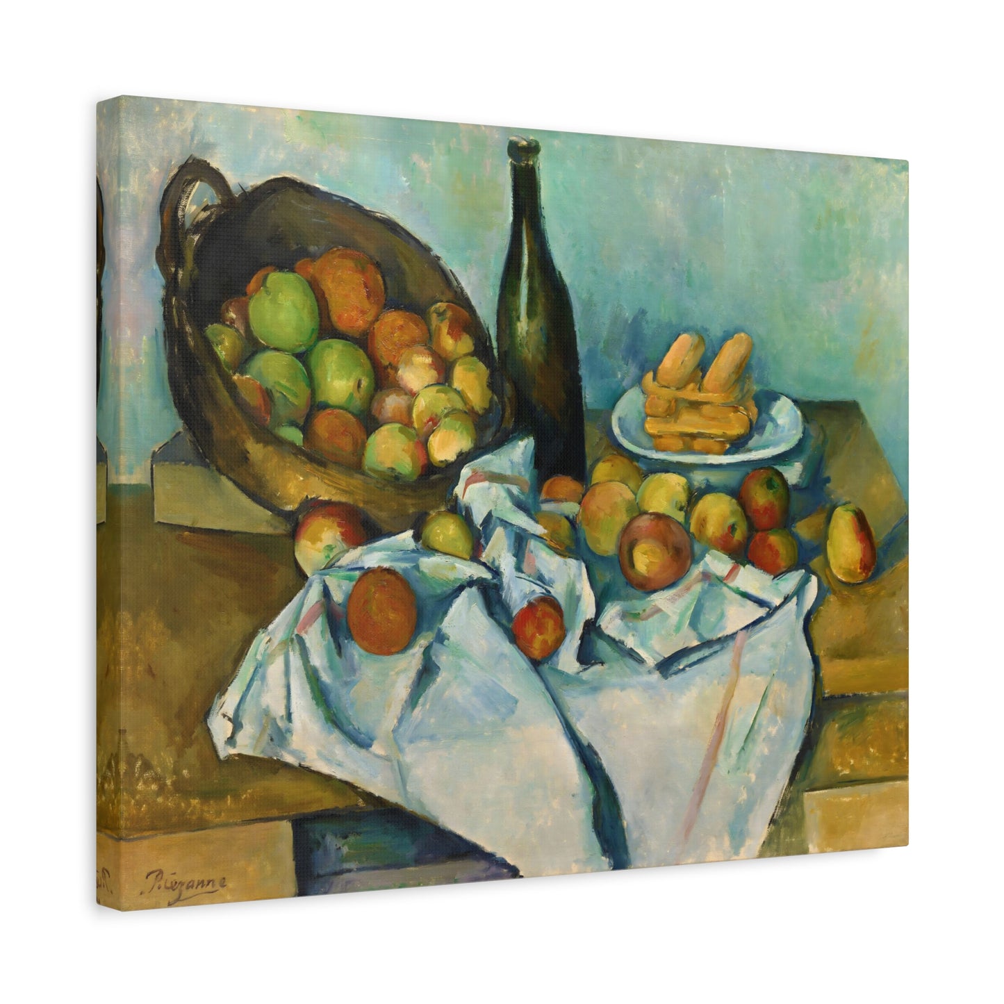 The Basket of Apples By Paul Cézanne