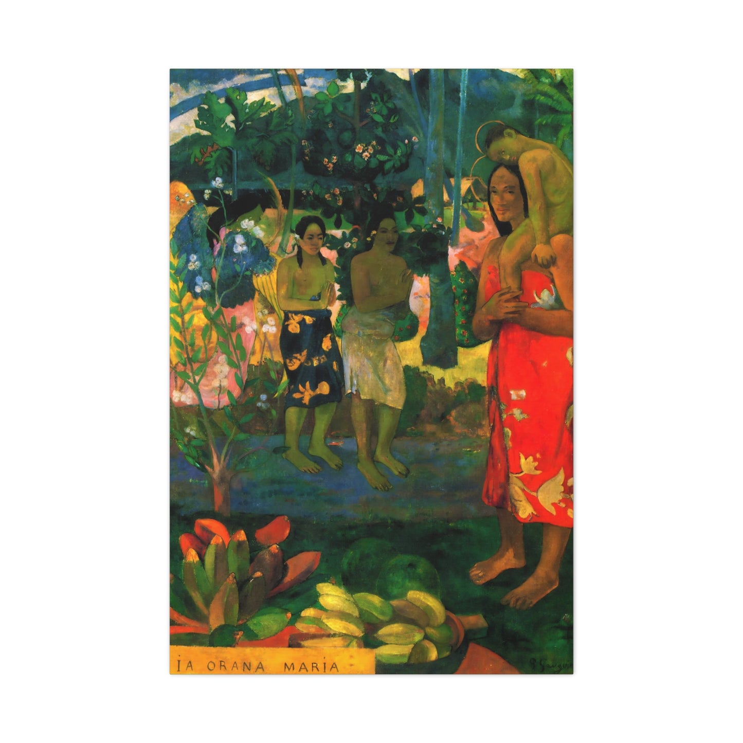 Ia Orana Maria By Eugène Henri Paul Gauguin