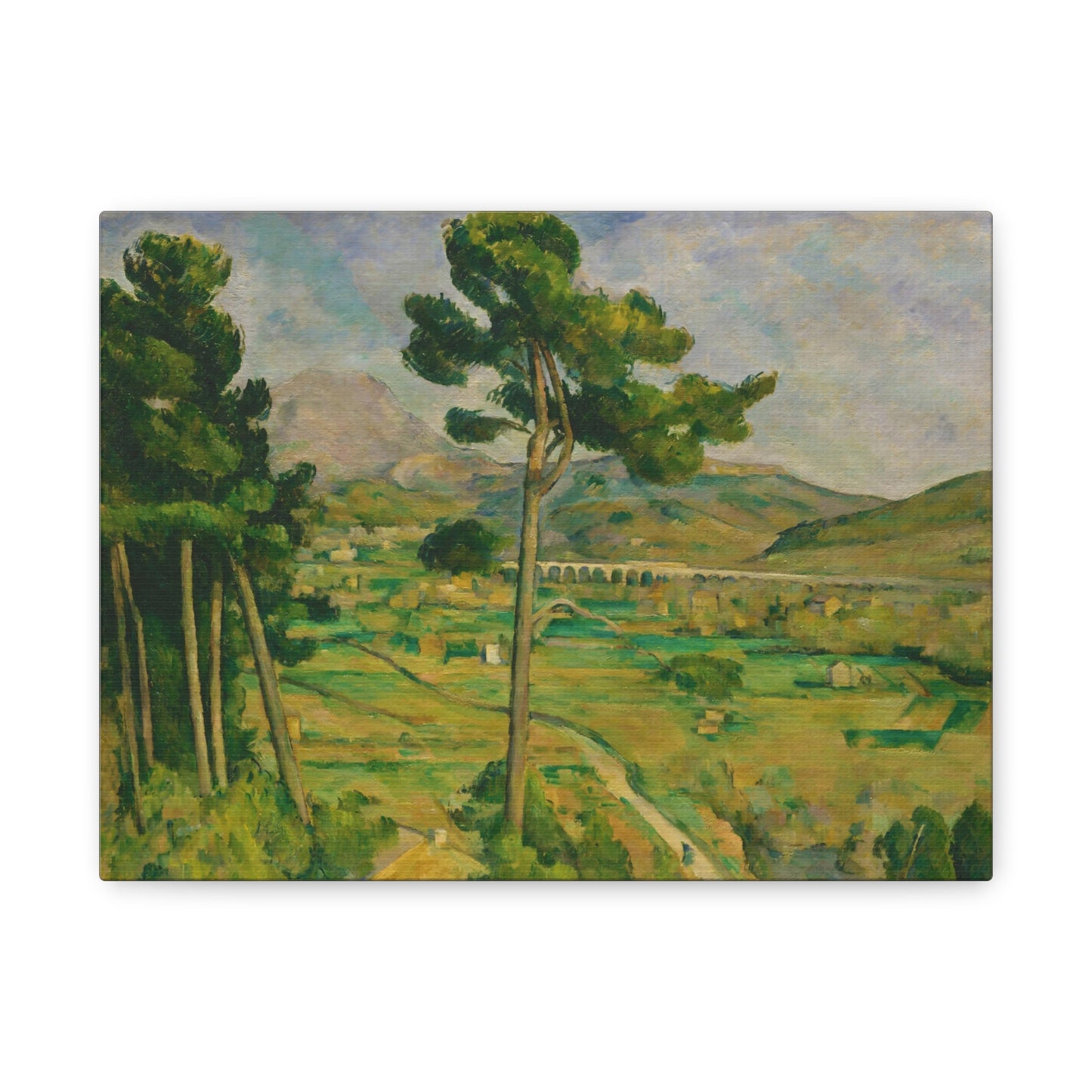 Mont Sainte By Paul Cézanne