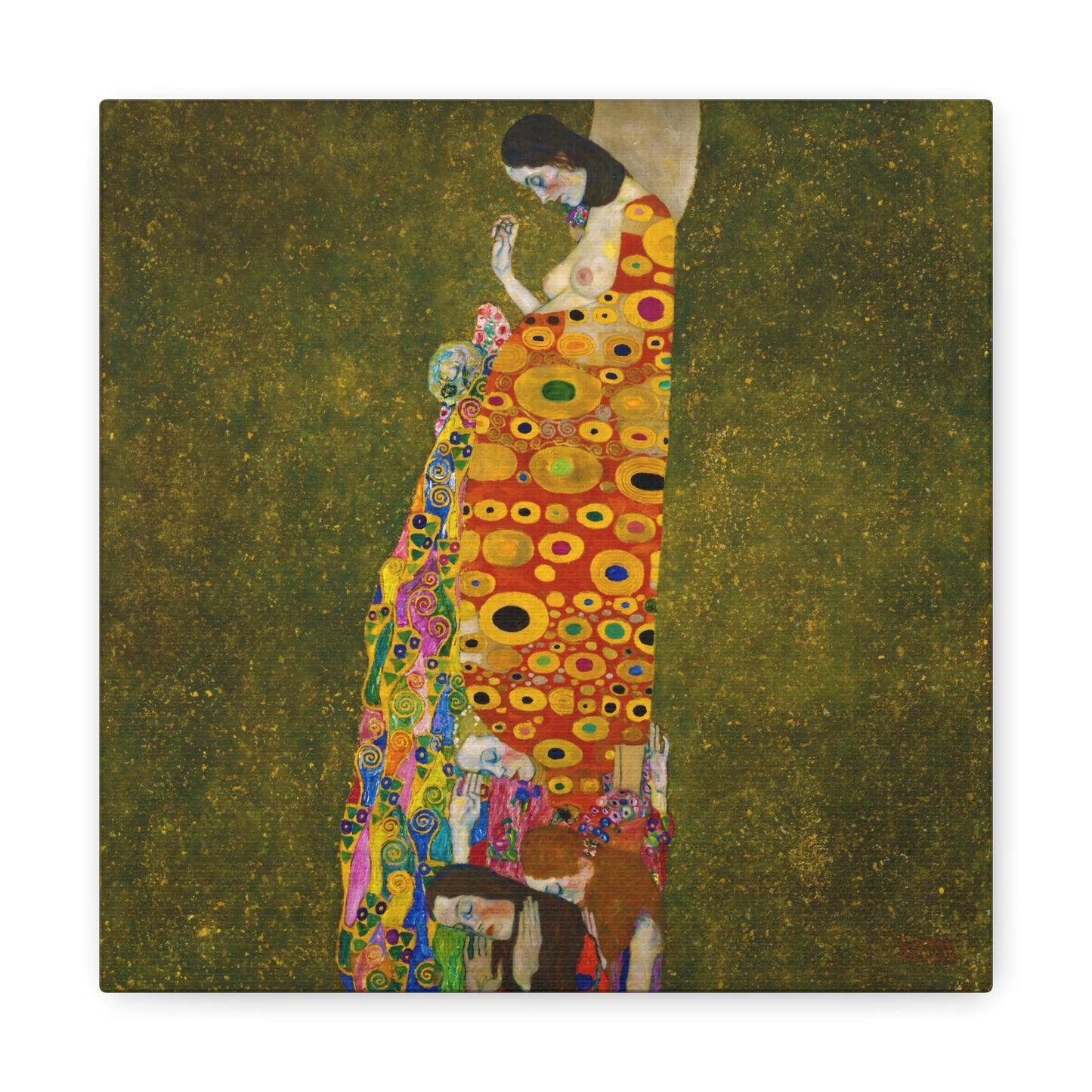 Hope II By Gustav Klimt