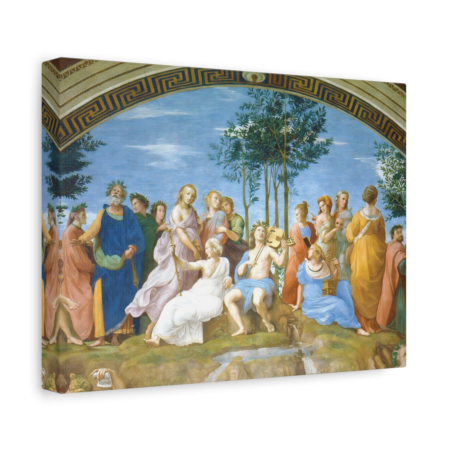 The Parnassus By Raphael