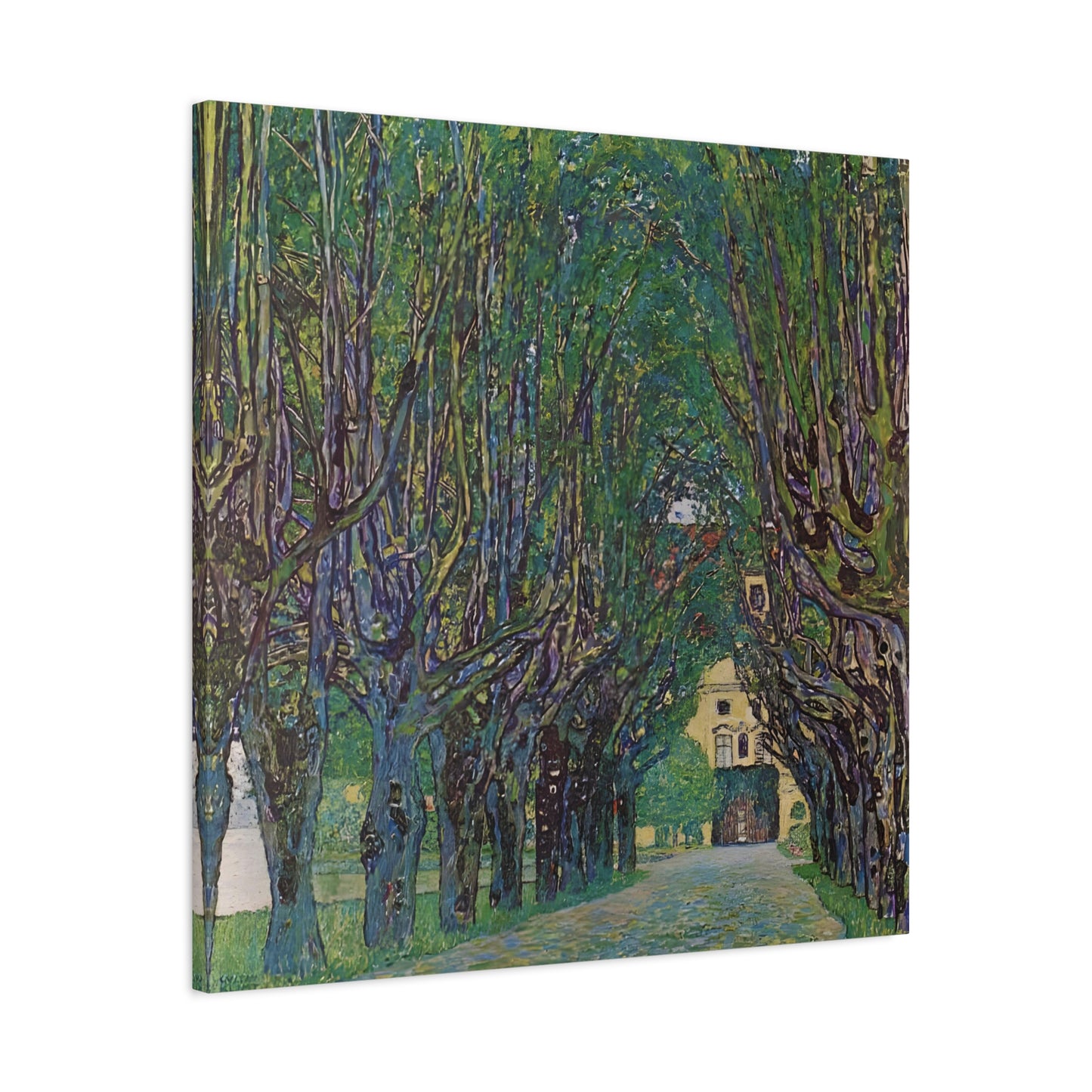 Avenue of Schloss Kammer Park By Gustav Klimt