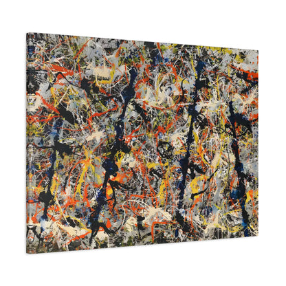 Blue Poles By Jackson Pollock