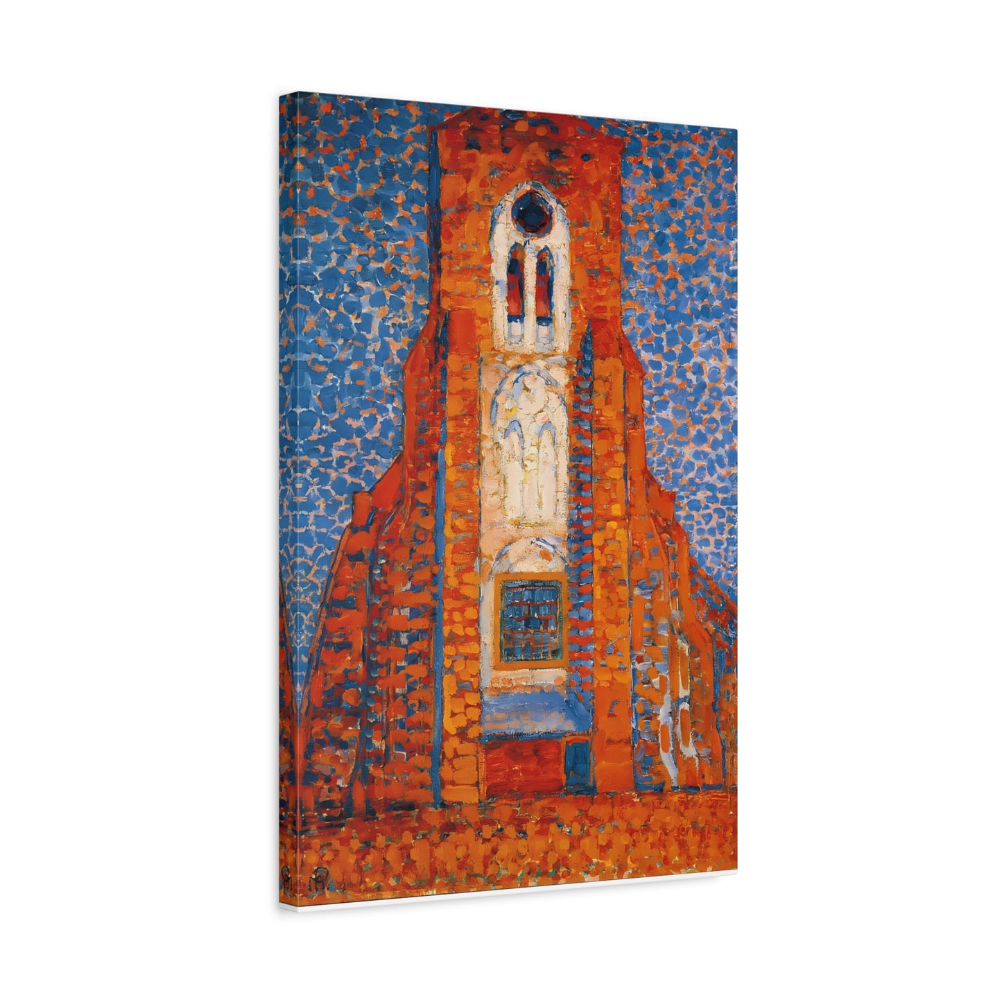 Sun, Church in Zeeland By Mondrian