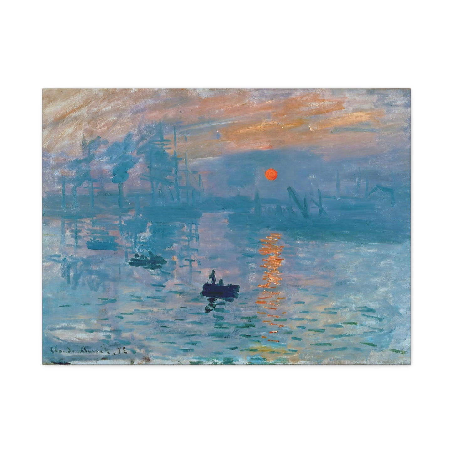 Impression, Sunrise By Claude Monet