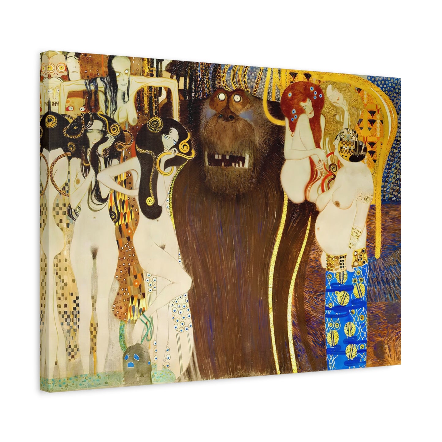 Beethoven Frieze By Gustav Klimt