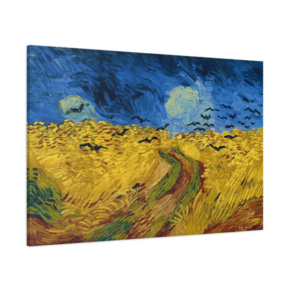 Wheatfield with Crows By Vincent van Gogh