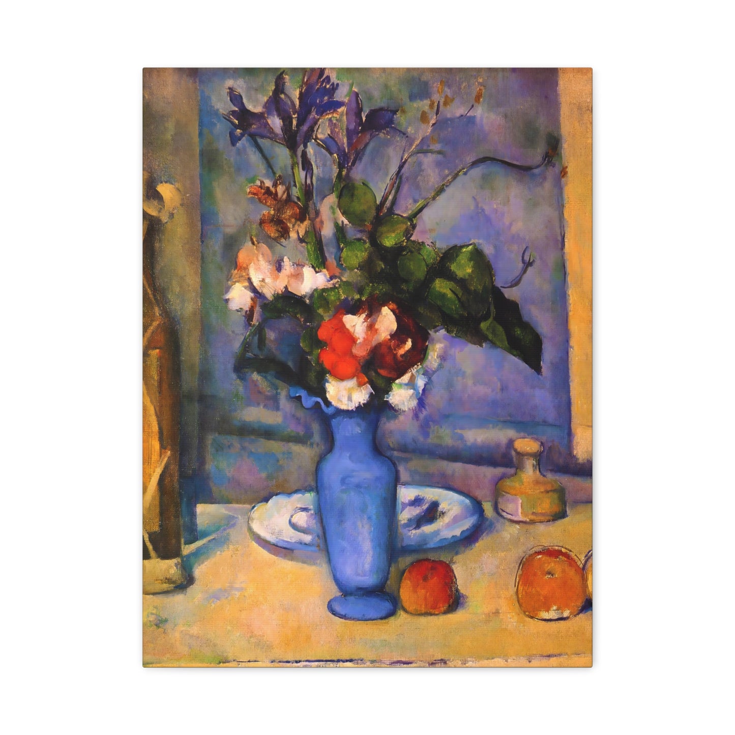 The Blue Vase By Paul Cézanne