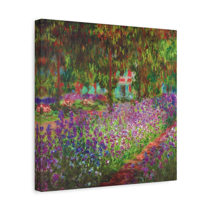 The Artist's Garden at Giverny By Claude Monet