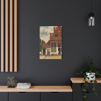 The Little Street By Johannes Vermeer