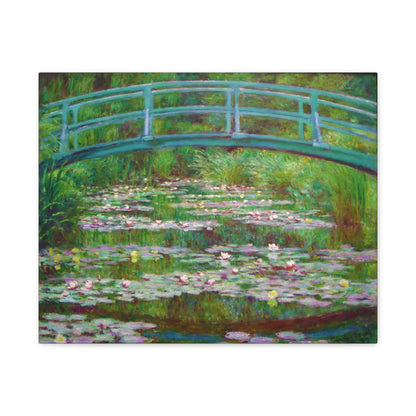 The Japanese Footbridge By Claude Monet