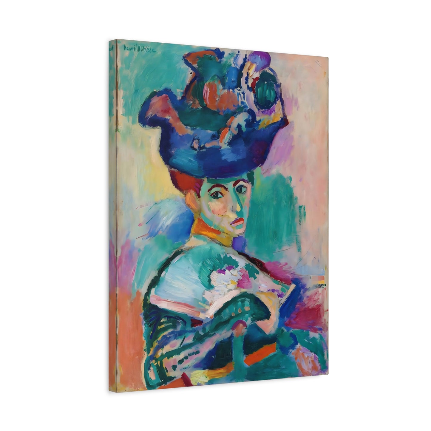 Woman with a Hat By Henri Matisse