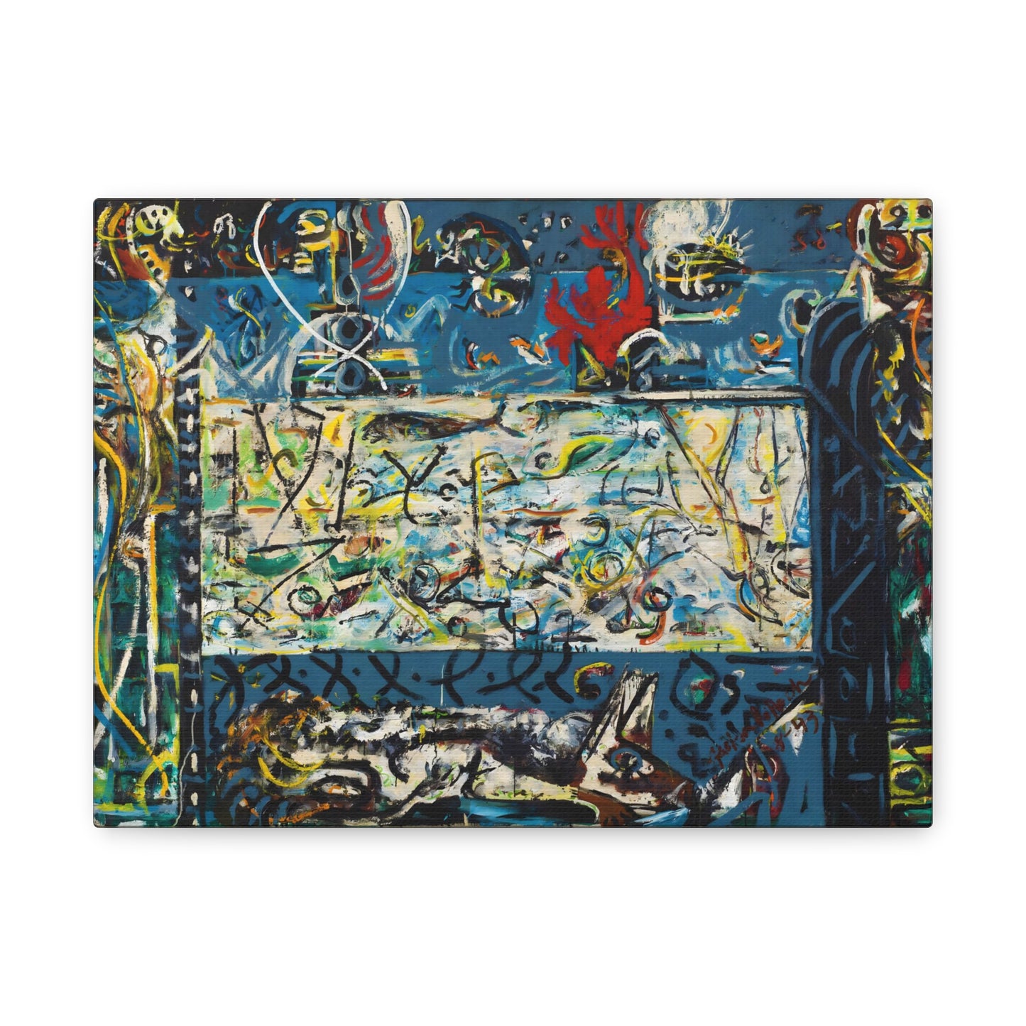 Guardians of the Secret By Jackson Pollock