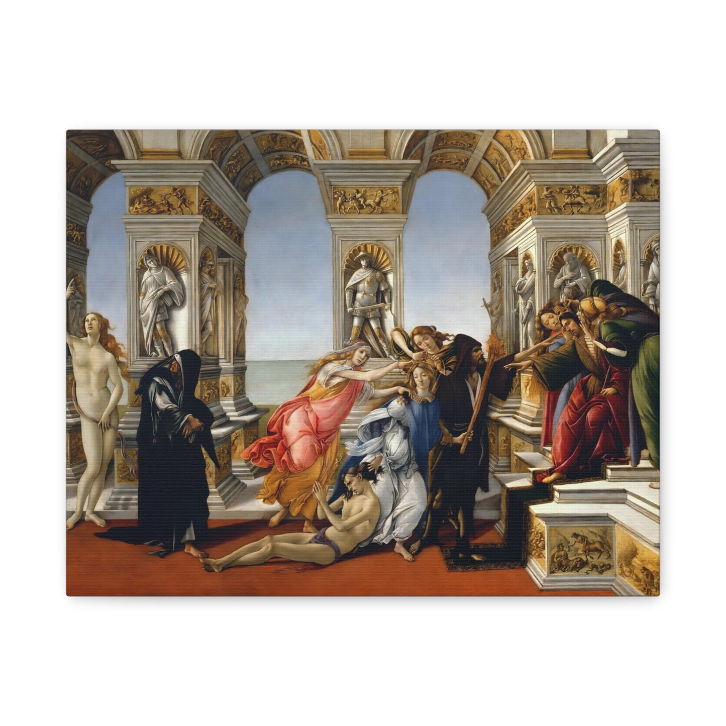 Calumny of Apelles By Sandro Botticelli