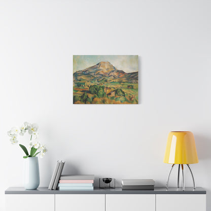 Mont Sainte-Victoire Seen from Bellevue By Paul Cézanne