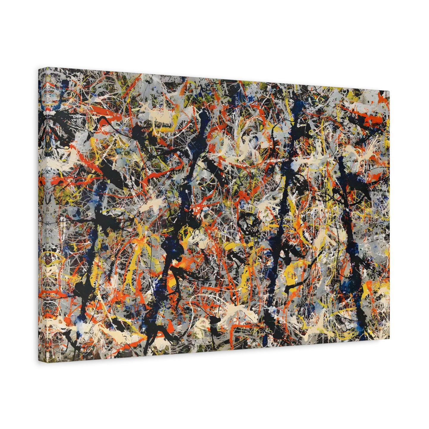 Blue Poles By Jackson Pollock