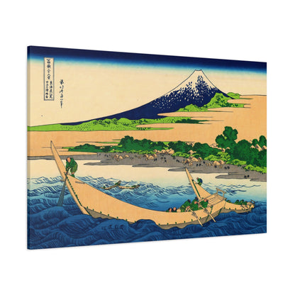 Shore of Tago Bay, Ejiri at Tokaido By Katsushika Hokusai