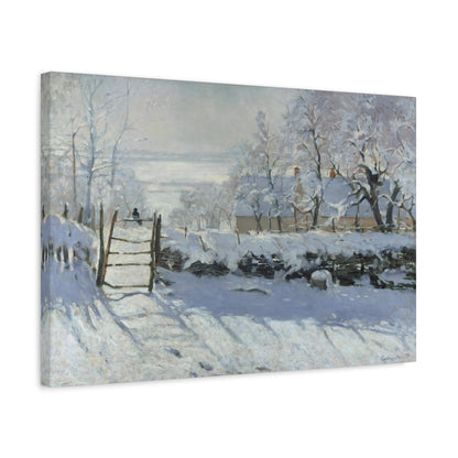 The Magpie By Claude Monet