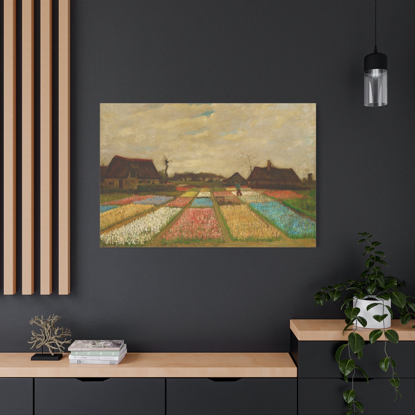 Bulb Fields By Vincent van Gogh