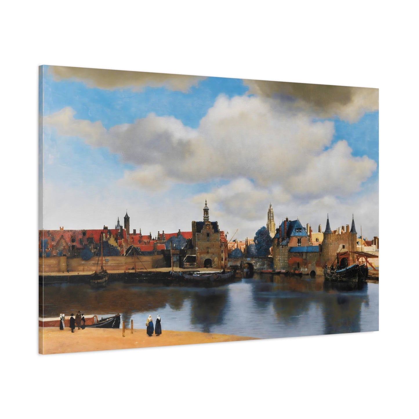 View of Delft By Johannes Vermeer