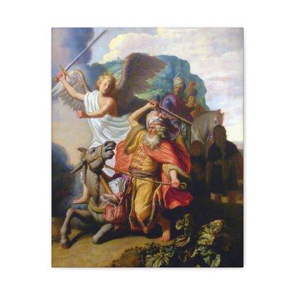 Balaam and the Ass By Rembrandt