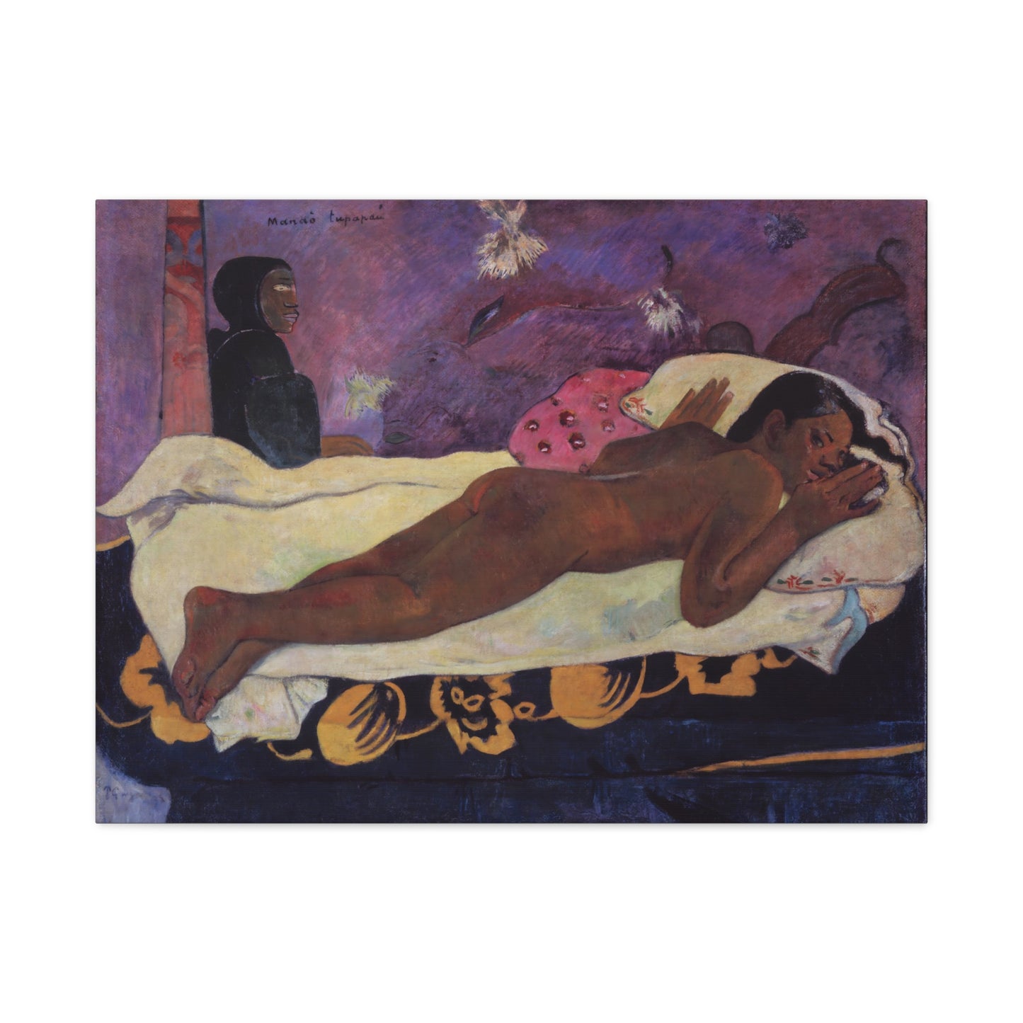 Spirit of the Dead Watching By Eugène Henri Paul Gauguin