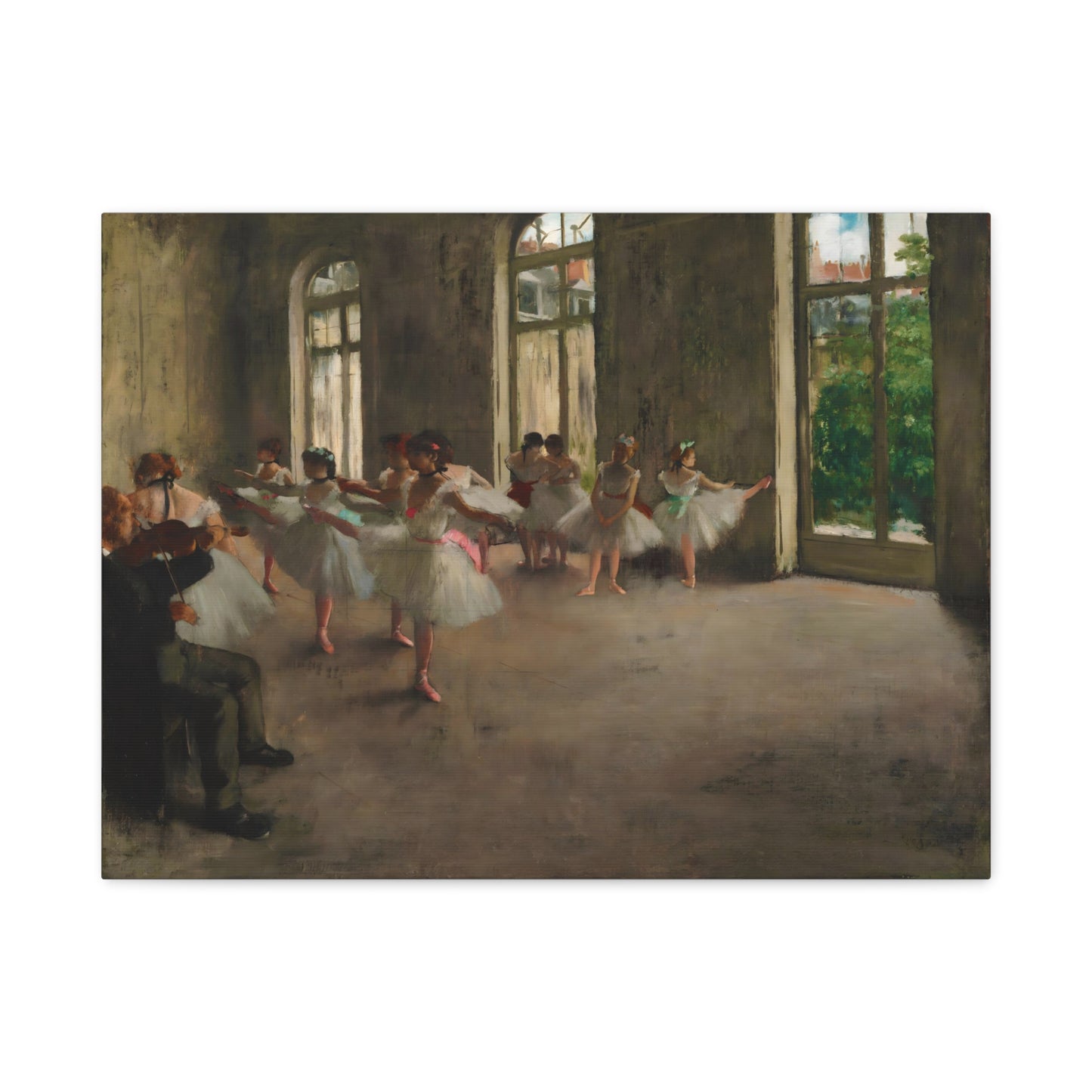 Ballet Rehearsal By Edgar Degas