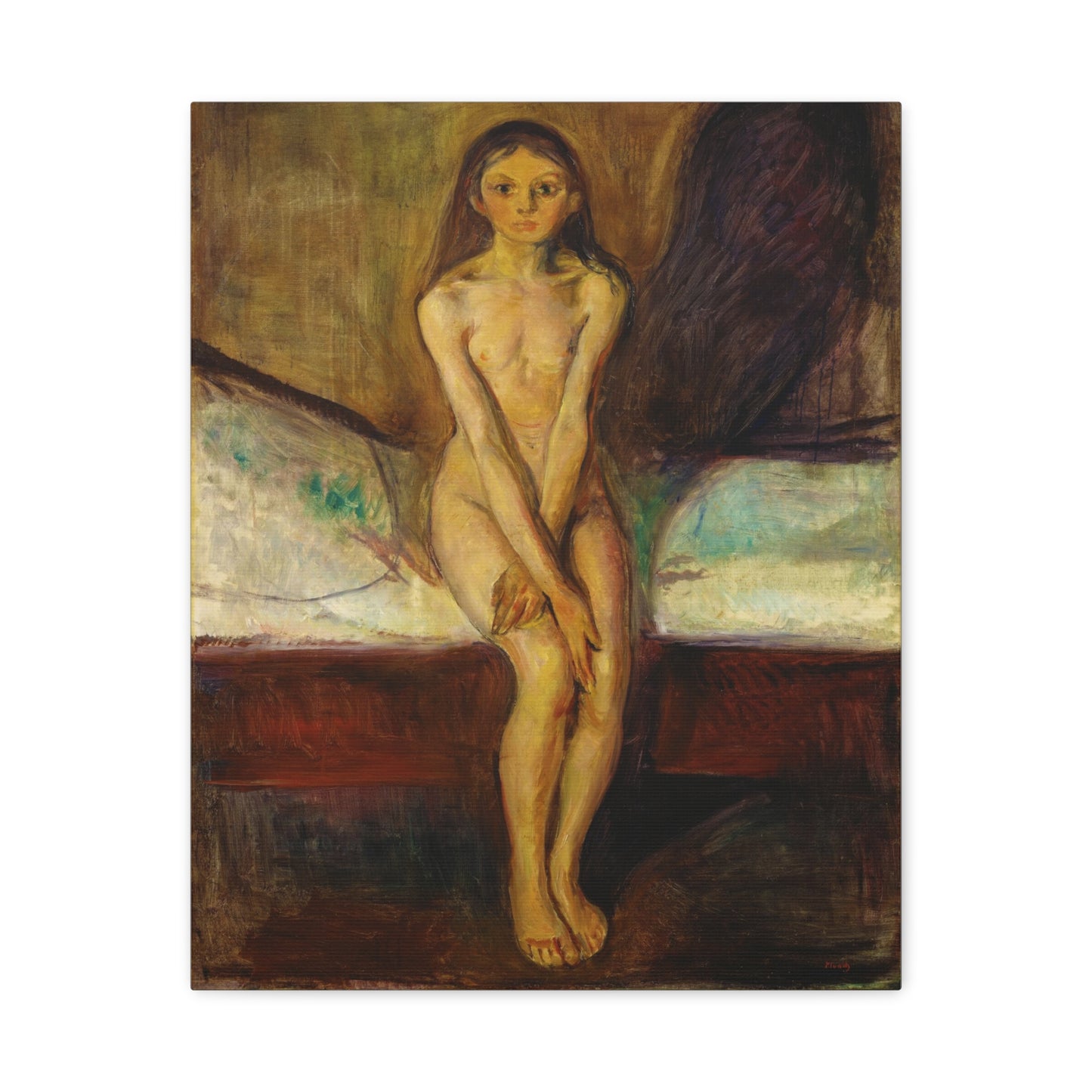 Puberty By Edvard Munch