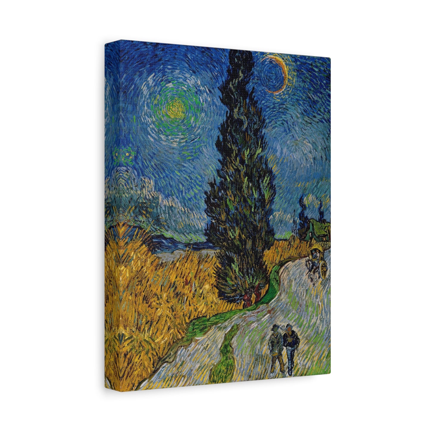 Road with Cypress and Star By Vincent van Gogh