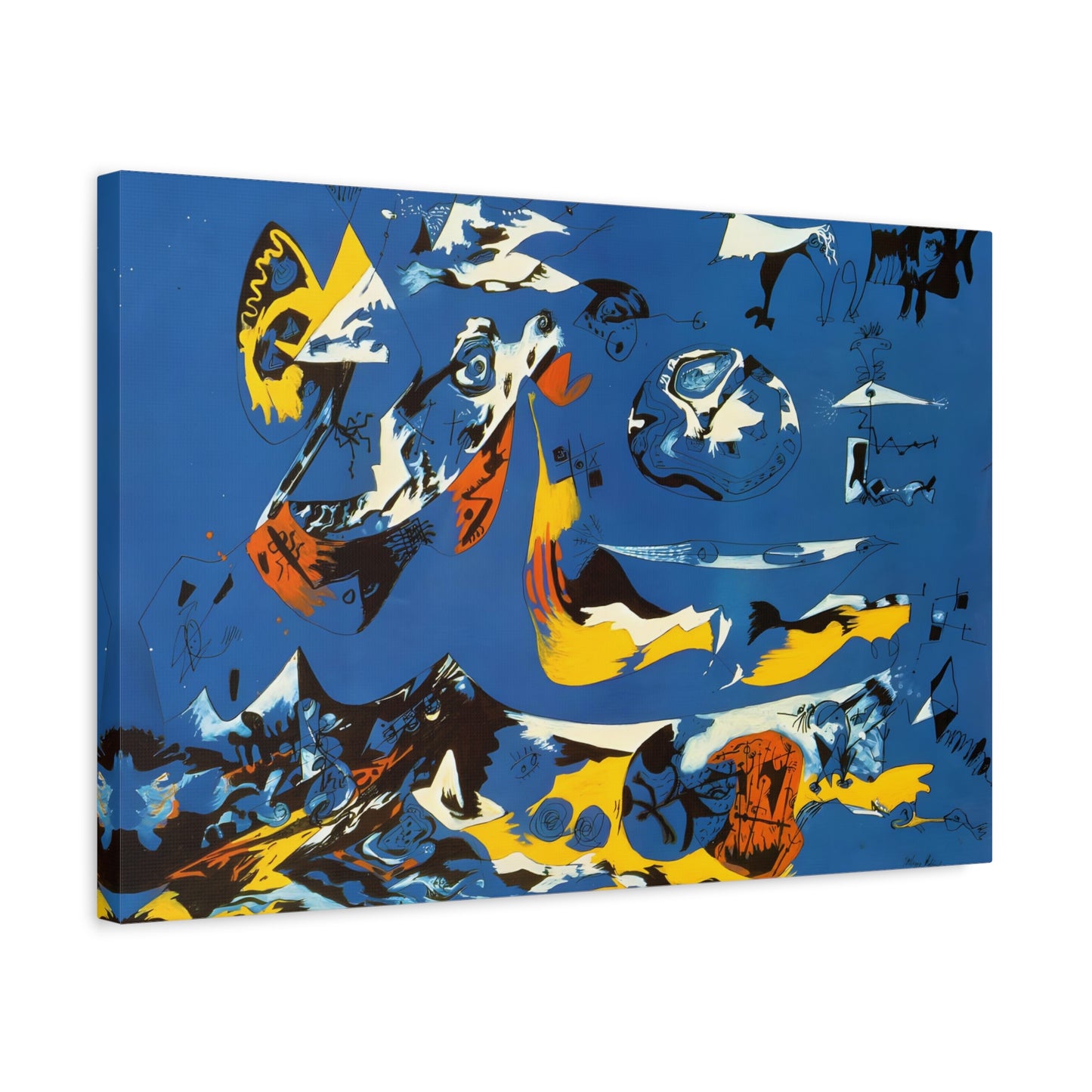 Blue (Moby Dick) By Jackson Pollock